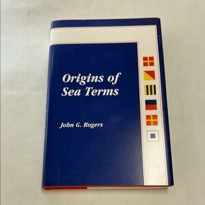 Origins of Sea Terms Book - Blue Cover